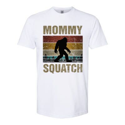 Mommy Squatch Bigfoot Mommy Sasquatch Yeti Family Softstyle® CVC T-Shirt