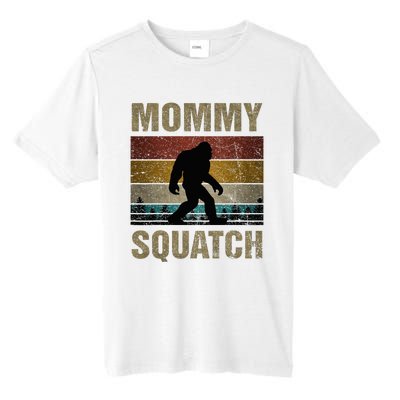 Mommy Squatch Bigfoot Mommy Sasquatch Yeti Family Tall Fusion ChromaSoft Performance T-Shirt