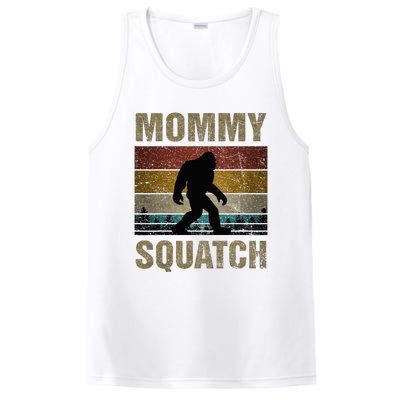 Mommy Squatch Bigfoot Mommy Sasquatch Yeti Family PosiCharge Competitor Tank