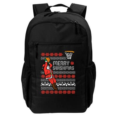 Merry Swishmas Basketball Ugly Christmas Xmas Backpack