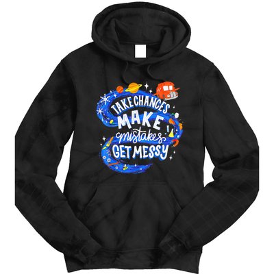 Magic School Bus Take Chances Make Mistakes Get Messy Tie Dye Hoodie