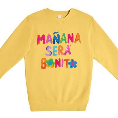 Manana Sera Bonito Colorful Festive Premium Crewneck Sweatshirt