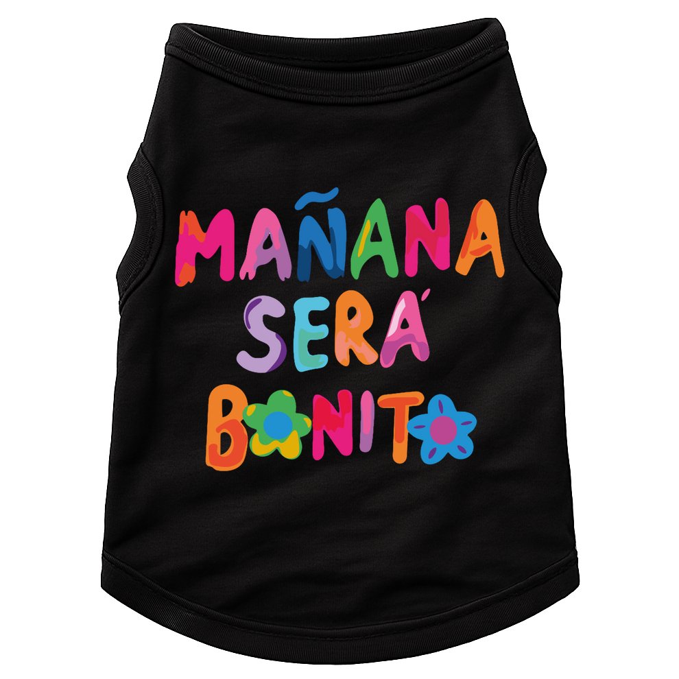 Manana Sera Bonito Colorful Festive Doggie Tank