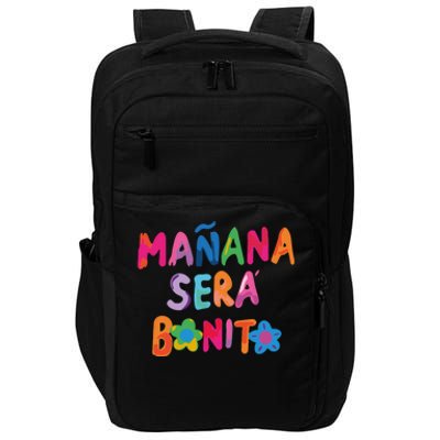 Manana Sera Bonito Colorful Festive Impact Tech Backpack