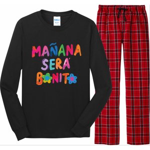 Manana Sera Bonito Colorful Festive Long Sleeve Pajama Set