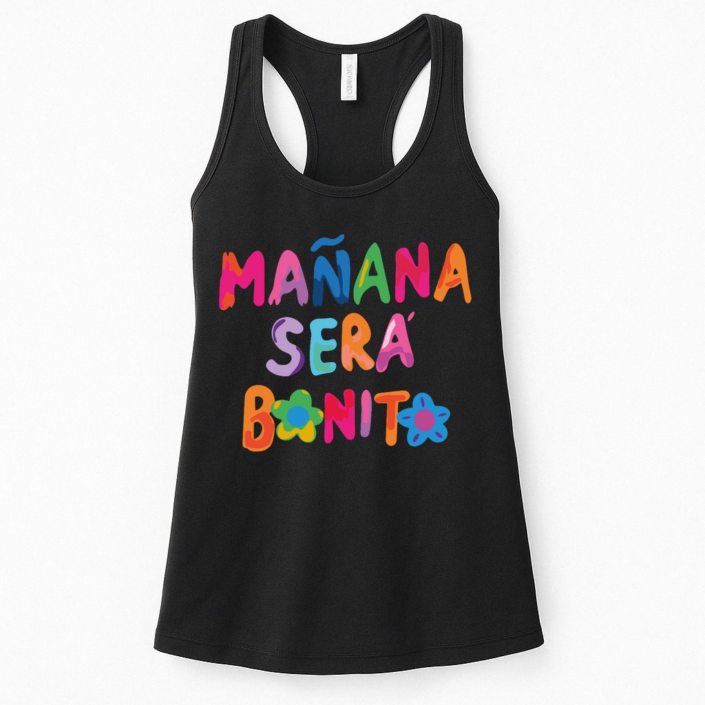 Manana Sera Bonito Colorful Festive Womens Tank Top