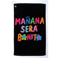 Manana Sera Bonito Colorful Festive Golf Towel