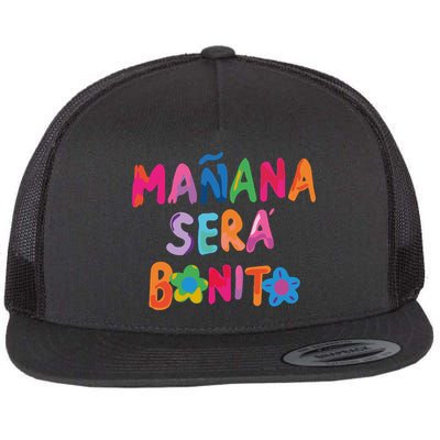 Manana Sera Bonito Colorful Festive Flatbill Hat