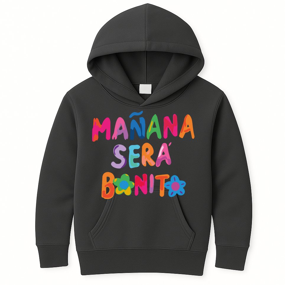Manana Sera Bonito Colorful Festive Kids Hoodie