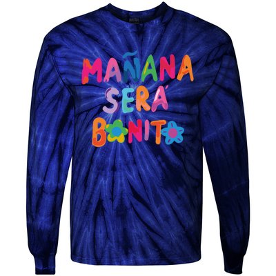 Manana Sera Bonito Colorful Festive Tie-Dye Long Sleeve Shirt