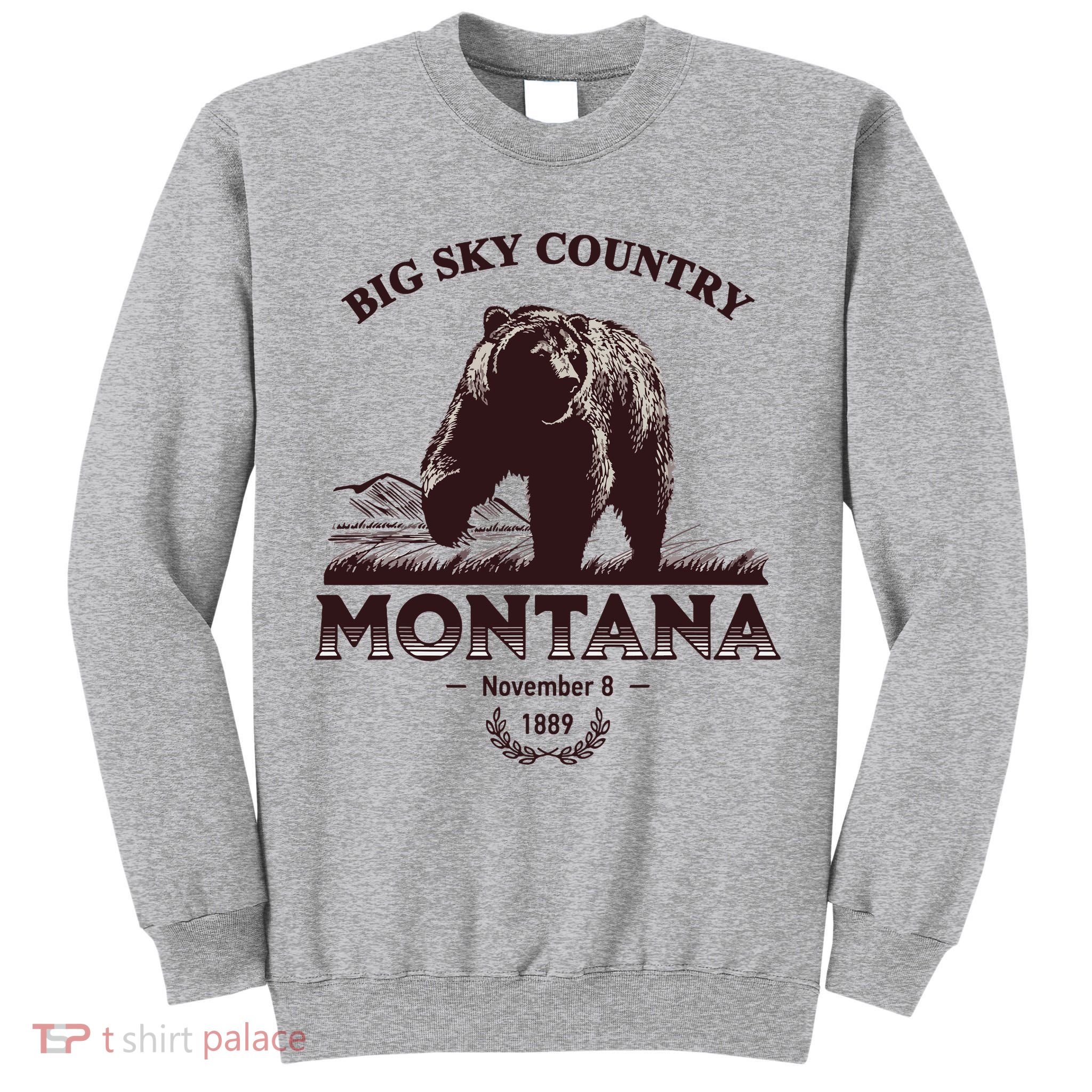 Montana State Big Sky Country Country Tall Sweatshirt