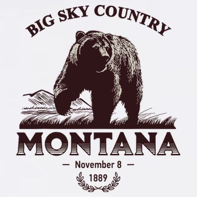 Montana State Big Sky Country Country T-Shirt
