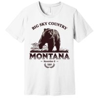 Montana State Big Sky Country Country Premium T-Shirt