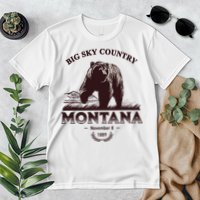 Montana State Big Sky Country Country Premium T-Shirt