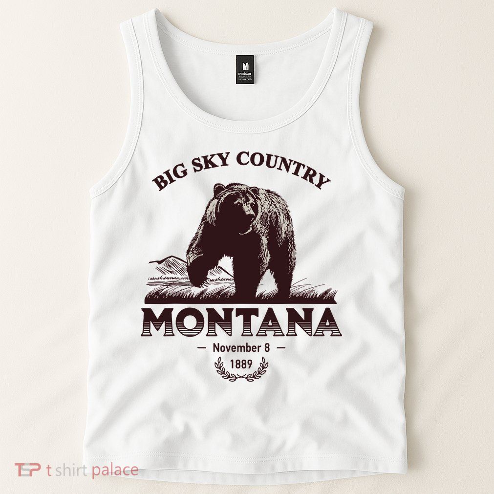 Montana State Big Sky Country Country Tank Top