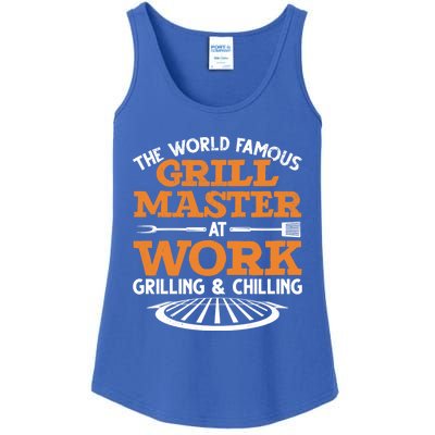 Meat Smoking Bbq Lovers Meat Bbq Grill Masters Dad Bbq Cute Gift Ladies Essential Tank