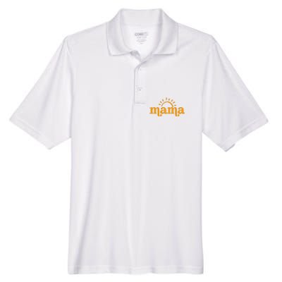 Mama Sun Birthday Sunshine First Birthday Men's Origin Performance Piqué Polo