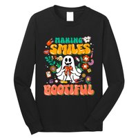 Making Smiles Bootiful Cute Dental Halloween Long Sleeve Shirt