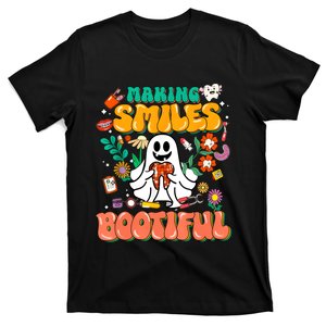 Making Smiles Bootiful Cute Dental Halloween T-Shirt