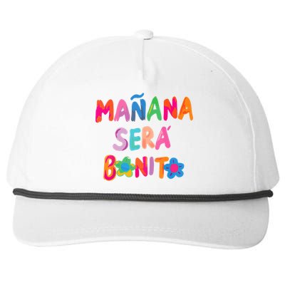 Mañana Será Bonito , Tomorrow Will Be Nice Snapback Five-Panel Rope Hat