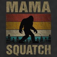 Mama Squatch Bigfoot Mama Sasquatch Yeti Family Matching Adult Drive Performance Visor