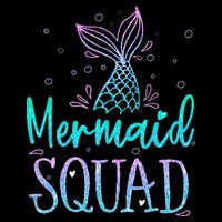 Mermaid Squad Birthday Mermaid Tail Squad Family Matching Tall T-Shirt