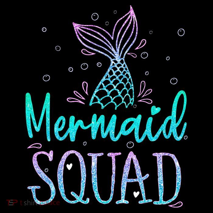 Mermaid Squad Birthday Mermaid Tail Squad Family Matching Premium T-Shirt