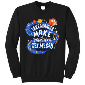 Magic School Bus Take chances make mistakes get messy Sweatshirt