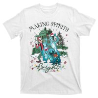 Making Spirits Bright Christmas Funny Lover Cute Matching T-Shirt