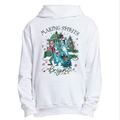 Making Spirits Bright Christmas Funny Lover Cute Matching Urban Pullover Hoodie