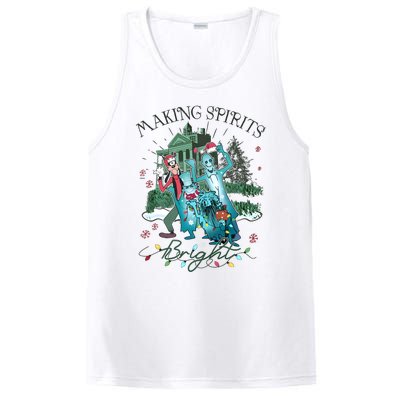 Making Spirits Bright Christmas Funny Lover Cute Matching PosiCharge Competitor Tank