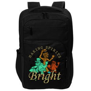 Making Spirits Bright Christmas Haunted Mansion Christmas Impact Tech Backpack