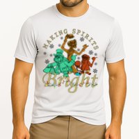 Making Spirits Bright Christmas Haunted Mansion Christmas Cooling Performance Crew T-Shirt