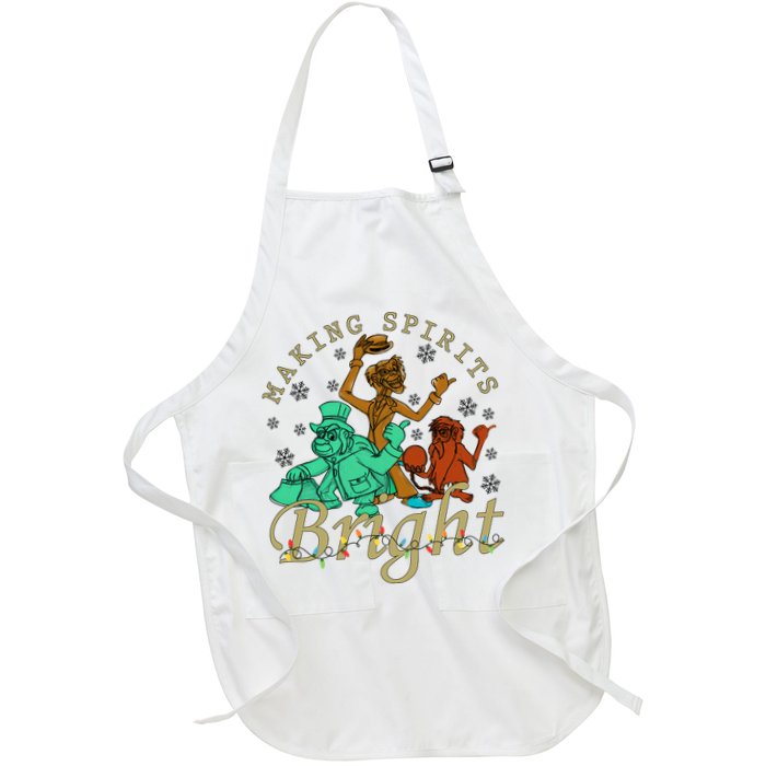Making Spirits Bright Christmas Haunted Mansion Christmas Apron
