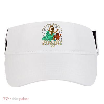 Making Spirits Bright Christmas Haunted Mansion Christmas Adult Drive Performance Visor