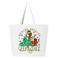 Making Spirits Bright Christmas Haunted Mansion Christmas 25L Jumbo Tote