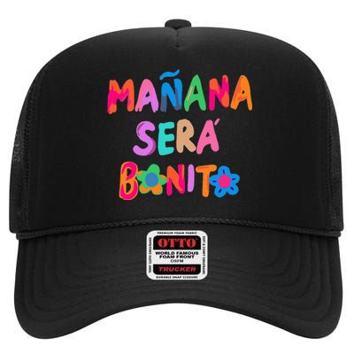 Mañana será bonito High Crown Mesh Back Trucker Hat