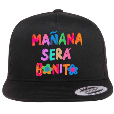 Mañana será bonito Flat Bill Trucker Hat