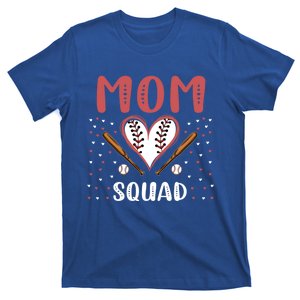 Mom Squad Baseball Funny Practice Game Sports Gift T-Shirt