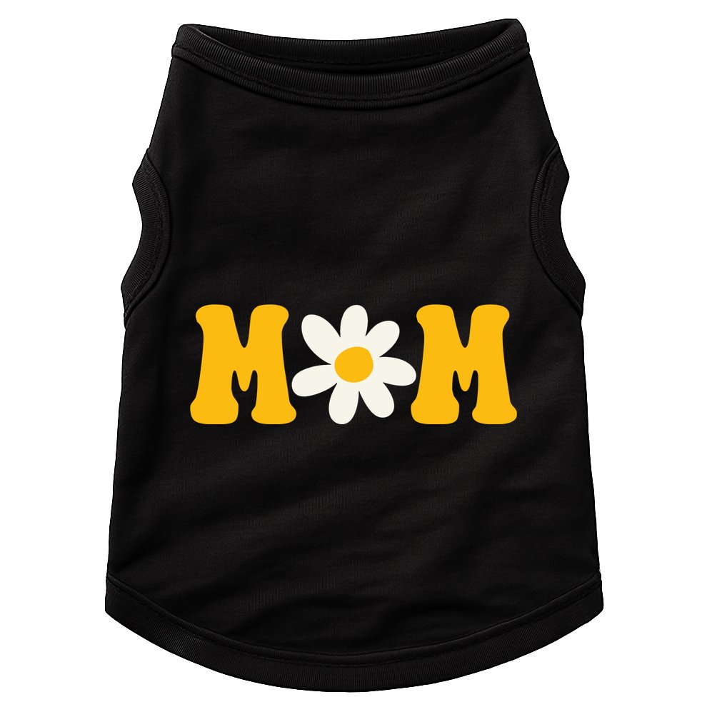 Mom Sunflower Cute Mothers Day Doggie Tank