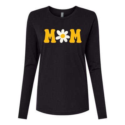 Mom Sunflower Cute Mothers Day Womens Cotton Relaxed Long Sleeve T-Shirt