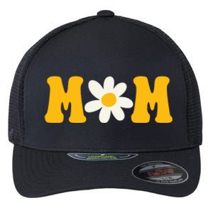 Mom Sunflower Cute Mothers Day Flexfit Unipanel Trucker Cap