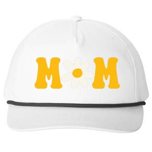 Mom Sunflower Cute Mothers Day Snapback Five-Panel Rope Hat