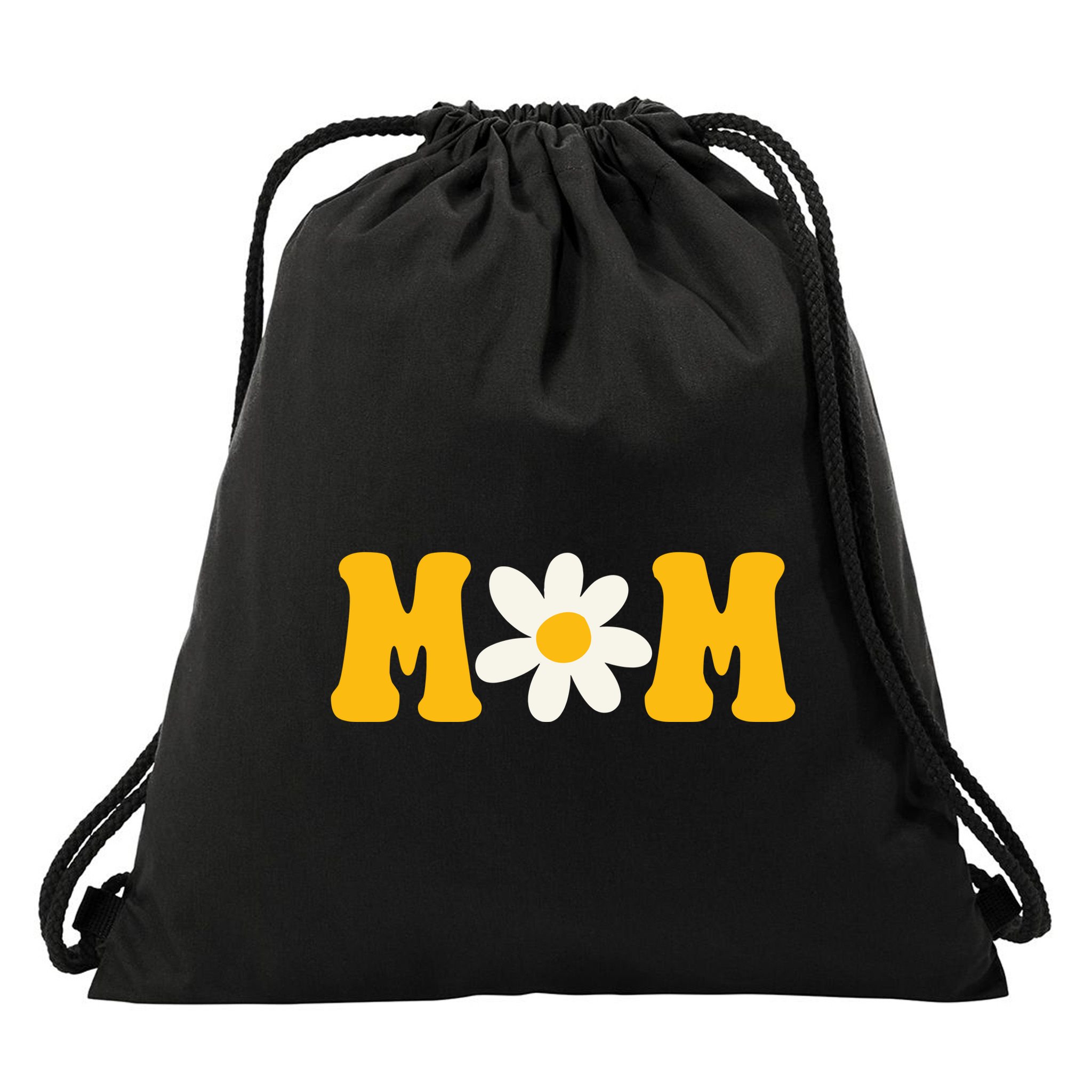 Mom Sunflower Cute Mothers Day Drawstring Bag