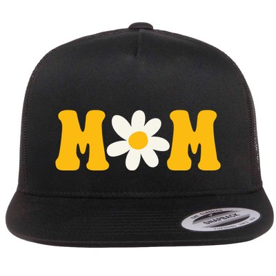 Mom Sunflower Cute Mothers Day Flatbill Hat