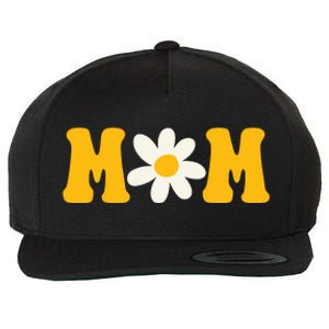 Mom Sunflower Cute Mothers Day Wool Snapback Cap