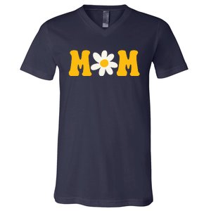 Mom Sunflower Cute Mothers Day V-Neck T-Shirt