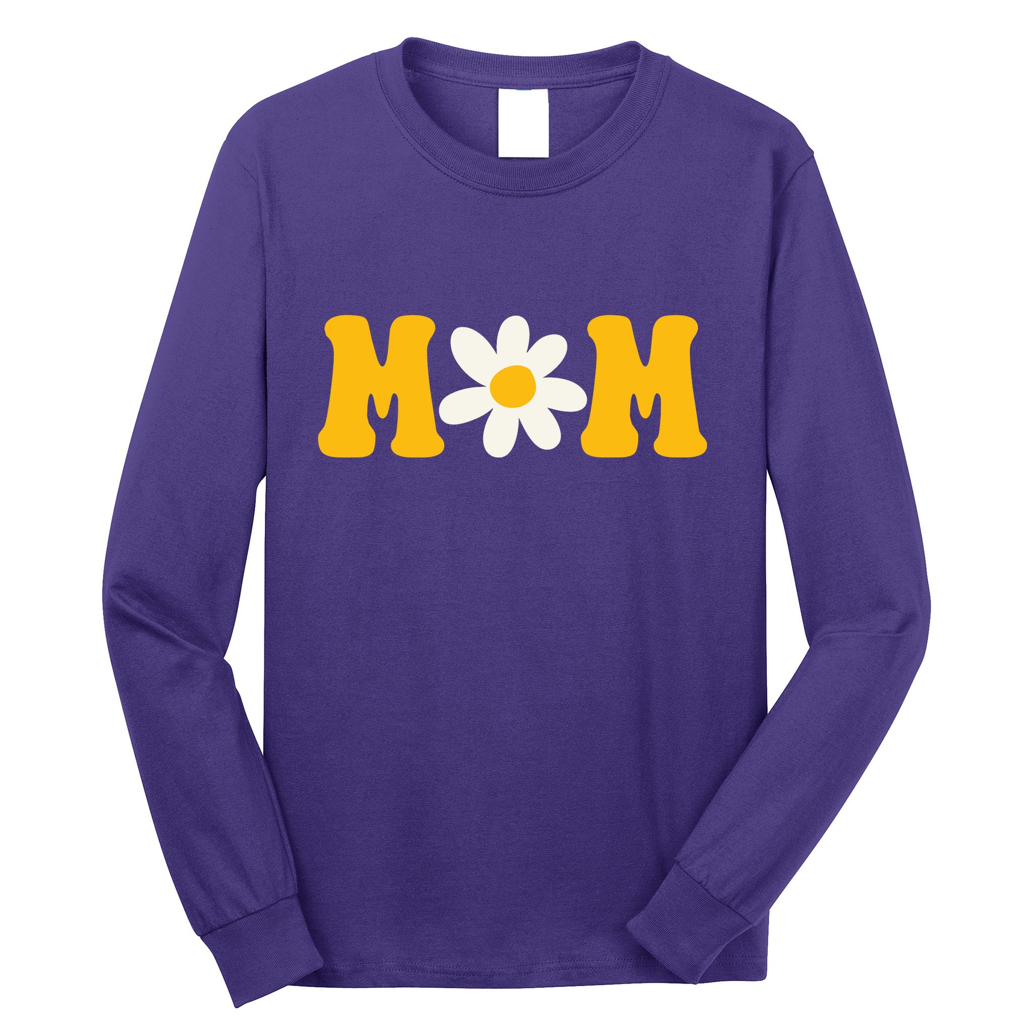 Mom Sunflower Cute Mothers Day Long Sleeve Shirt