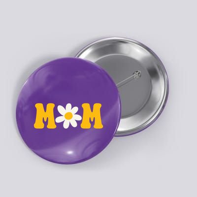 Mom Sunflower Cute Mothers Day Button
