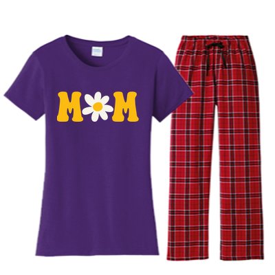 Mom Sunflower Cute Mothers Day Women's Flannel Pajama Set